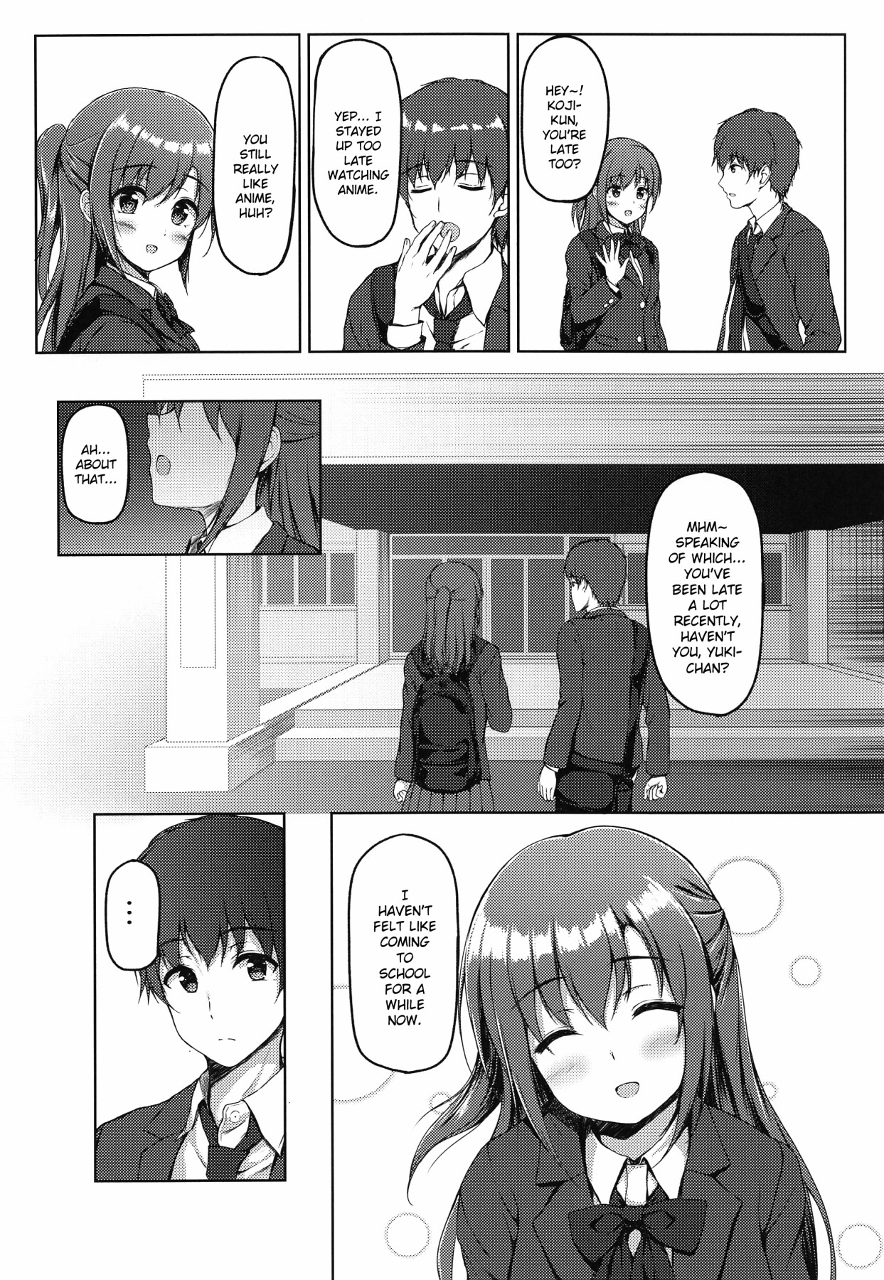 Hentai Manga Comic-The Morning I Skipped School...-Read-4